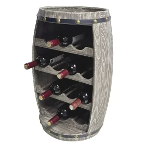 BODEGA vinställ, 60 cm, för 14 flaskor, naturträ / 38964