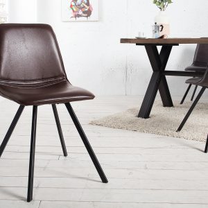 Stol Amsterdam retrobrun / 36343