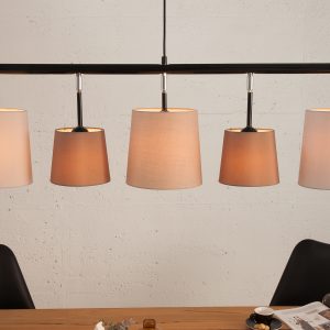 Hänglampa Nivåer 100cm beige brun / 38826