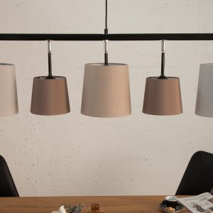 Hänglampa Nivåer 100cm beige brun / 38826