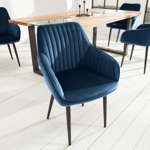 Turin stol armstöd kungsblå / 39527