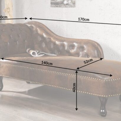 Recamiere Chesterfield look / 21628