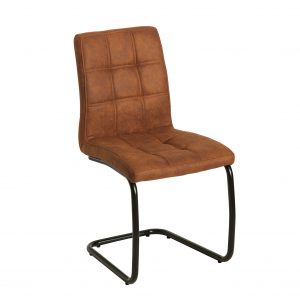 Cantilever stol Modena vintage ljusbrun / 38615