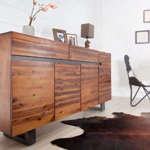 Sideboard Genesis 170cm akacia antracit / 36762