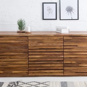 Sideboard relief 160cm Sheesham / 38410