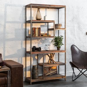 Hylla Barracuda 186cm återvunnet trä / 39588