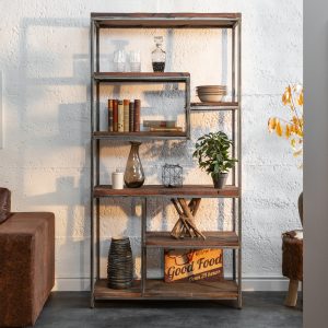 Hylla Barracuda 186cm återvunnet trä / 39588