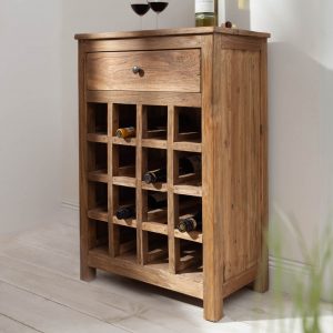 Vinskåp Hemingway återvunnet trä / 40312