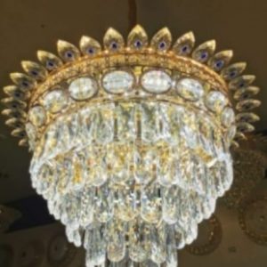 Vacker KRISTALLKRONA taklampa  50cm