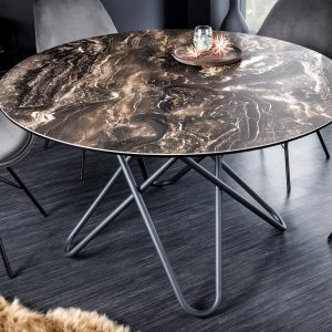 Matbord Cirkulärt 120cm naturstenskeramik/ 42368