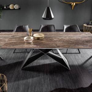 Matbord Prometheus 180-260cm rost/ 39561