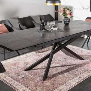 Matbord Euphoria 180-220-260cm keramik Lava/40170