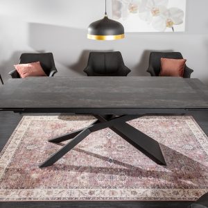 Matbord Euphoria 180-220-260cm keramik Lava/40170
