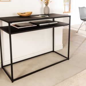 Konsol Dura Steel 100cm metallsvart/ 41581