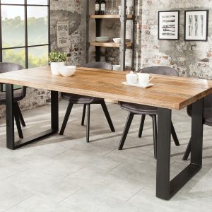 Esstisch Iron Craft 160cm natur Mango/ 38656