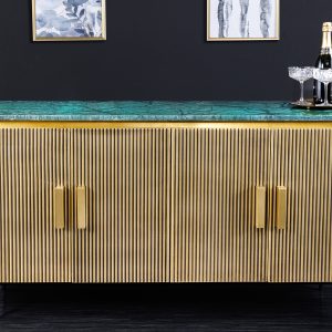 Sideboard Veneziano 160cm grön marmor/ 43350