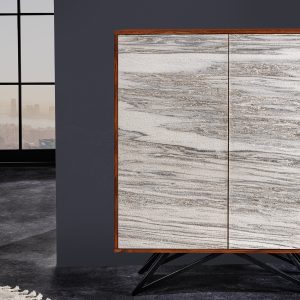 Highboard Mountain Soul 120cm natursten vit/ 43793