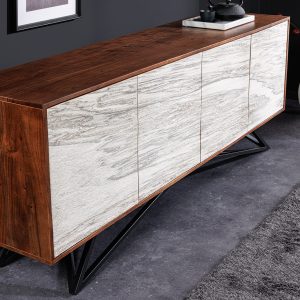 Sideboard Mountain Soul 175cm natursten vit/ 43379