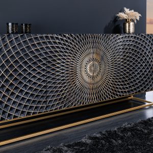 Sideboard Illusion 177cm Mango svart/ 44320